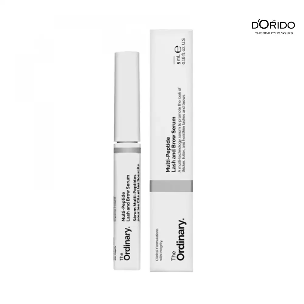 سرم مژه و ابرو اوردینری مدل The Ordinary Multi-Peptide Lash and Brow Serum حجم 5 میل
