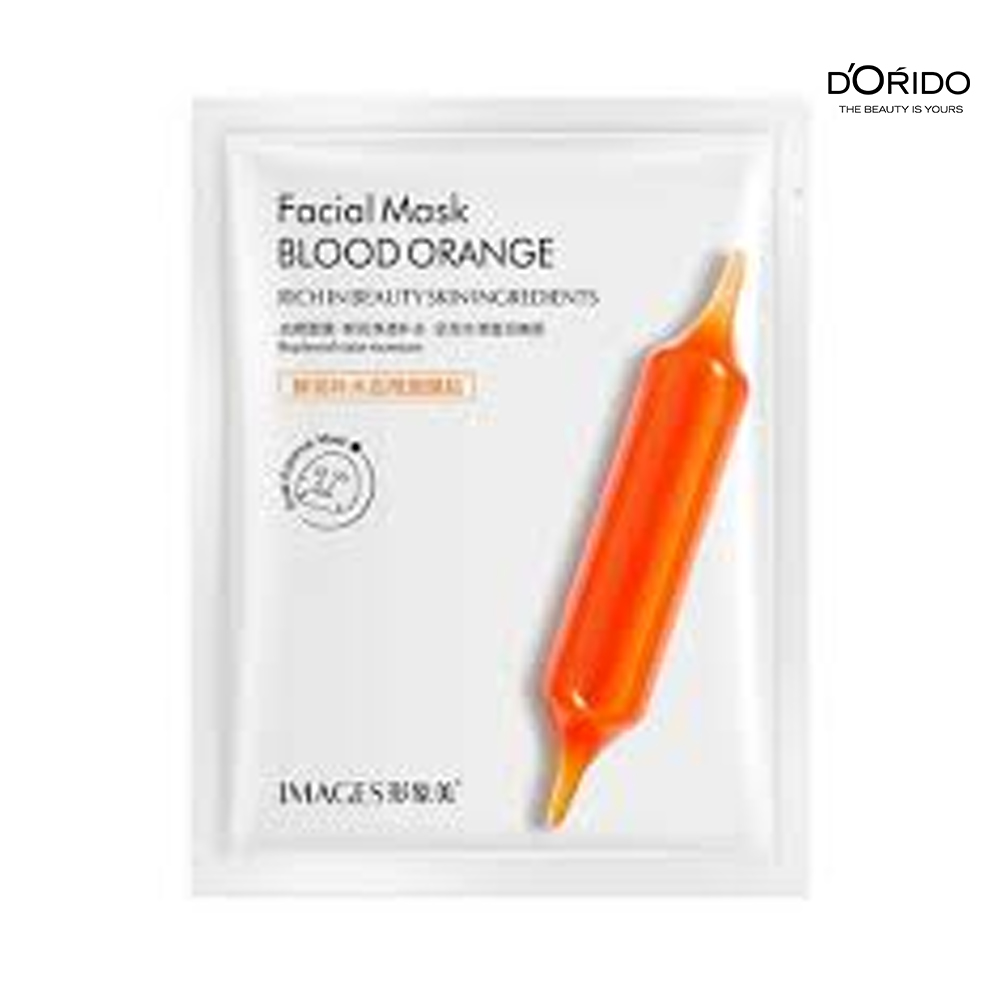 ماسک ورقه ای پرتقال خونی ایمیجز مدل IMAGES Blood Orange Facial Mask