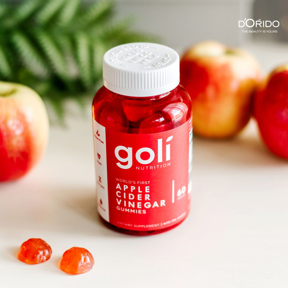 پاستیل لاغری مکمل گلی مدل Goli Apple Cinder Vinegar Gummies
