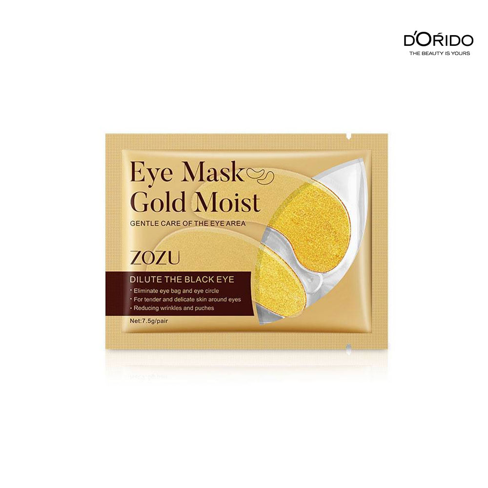 ماسک دور چشم طلا زوزو مدل ZOZU Gold Moist Eye Mask